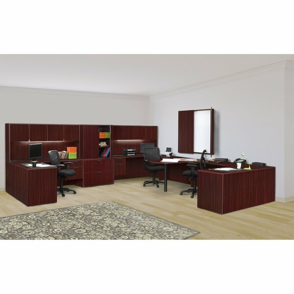 Regency 36 D X 71 W X 29 H, Mahogany, Wood LDSCCR7124MH